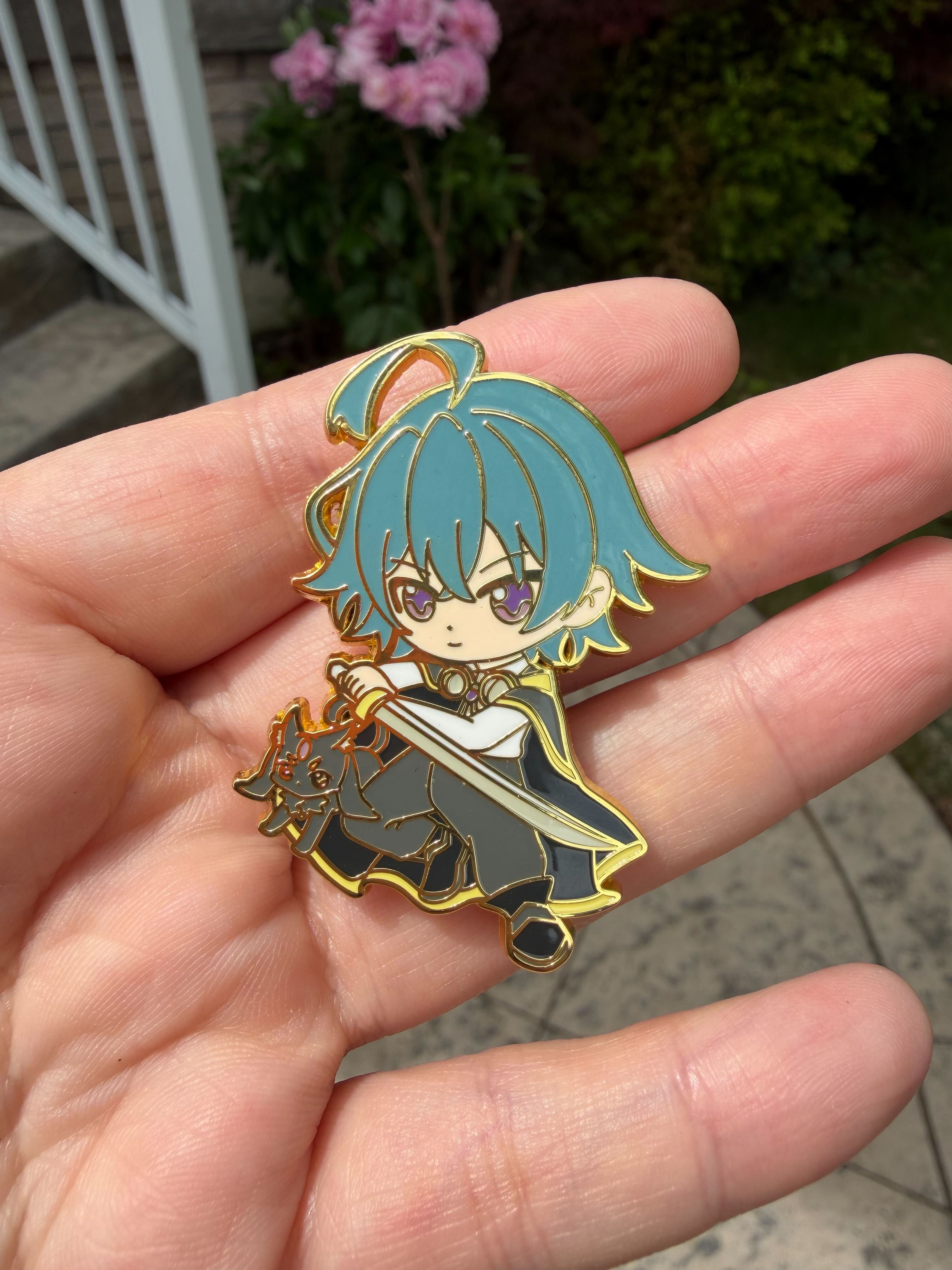 Wistoria: Wand and Sword Will Serfort & Elfaria Hard Enamel Pin