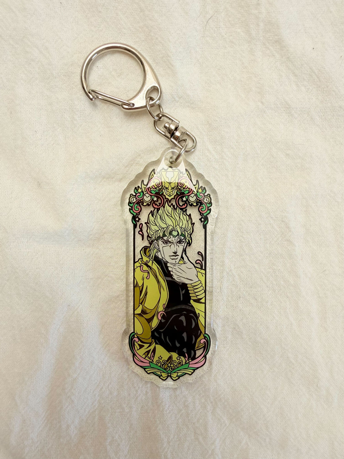 JoJo's Bizarre Adventure Acrylic Charm – Dio, Jotaro & Jolyne