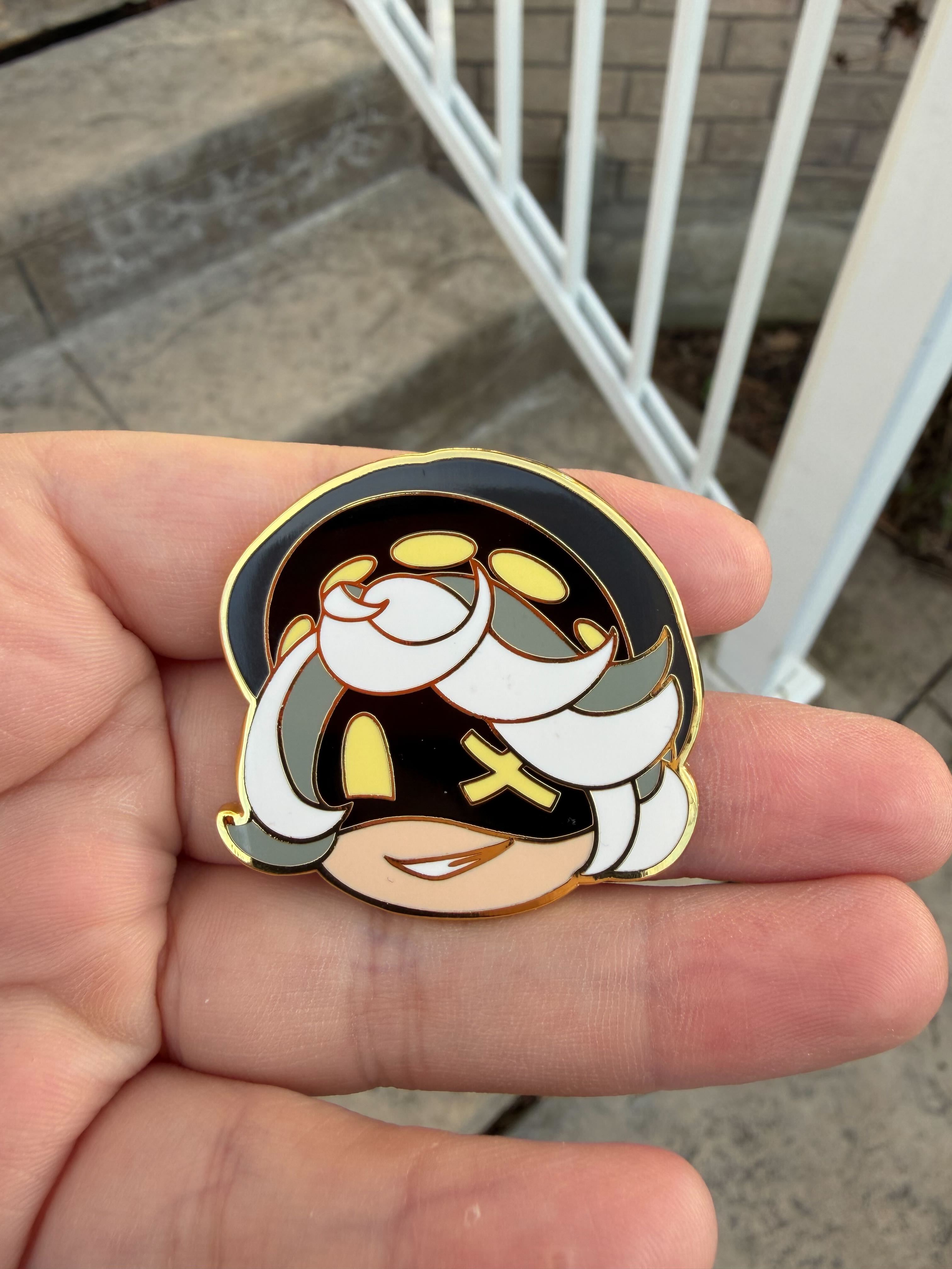Murder Drones N & Uzi Enamel Pin