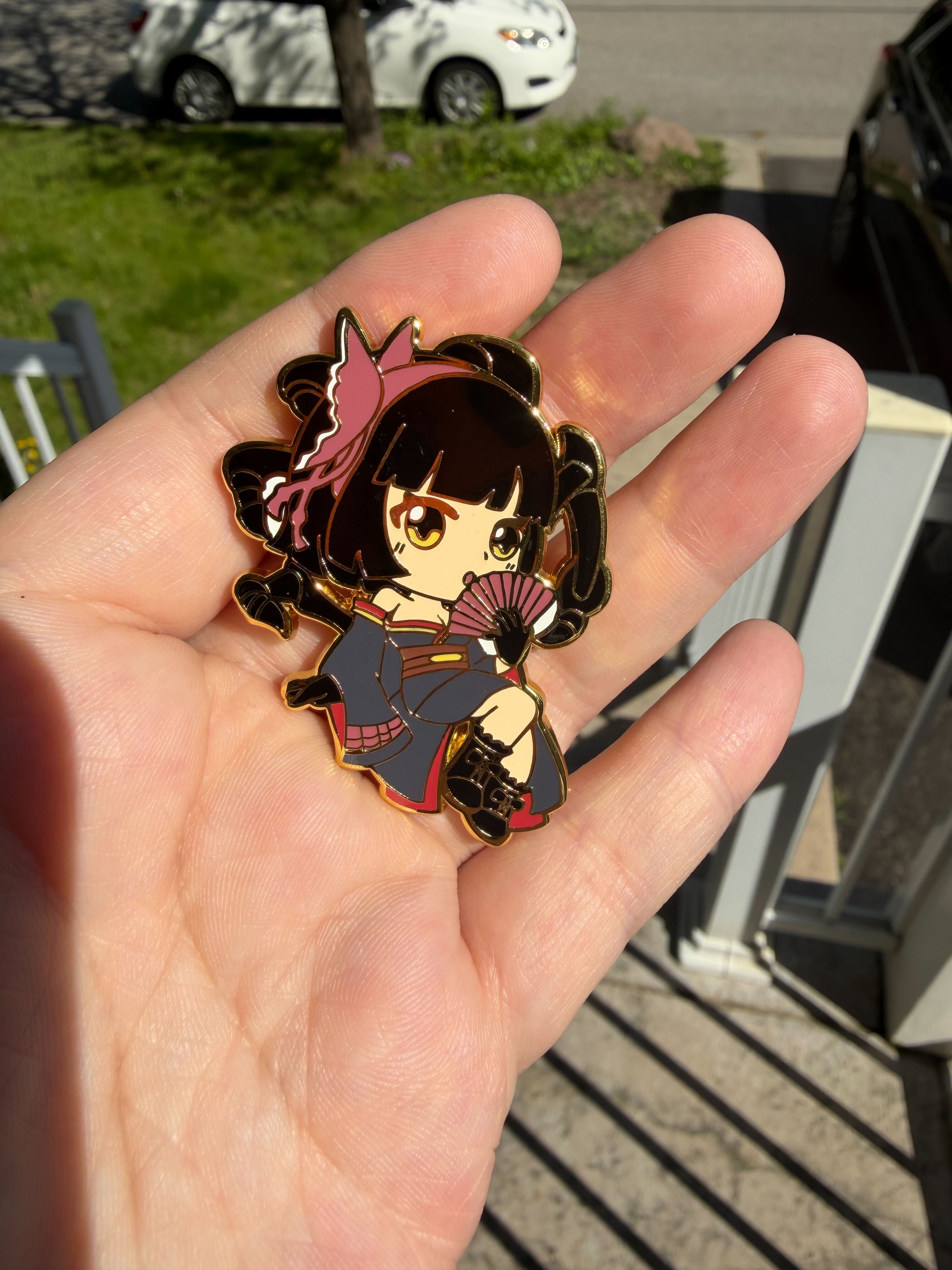 Tsukimichi: Moonlit Fantasy Mio & Tomoe Enamel Pin