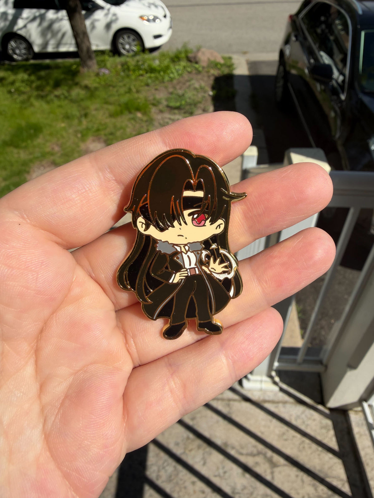 Daemons of the Shadow Realm Asa & Yuru Hard Enamel Pin