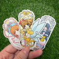 Cardcaptor Sakura Matte Vinyl Stickers | Sakura Kinomoto & Tomoyo Daidouji