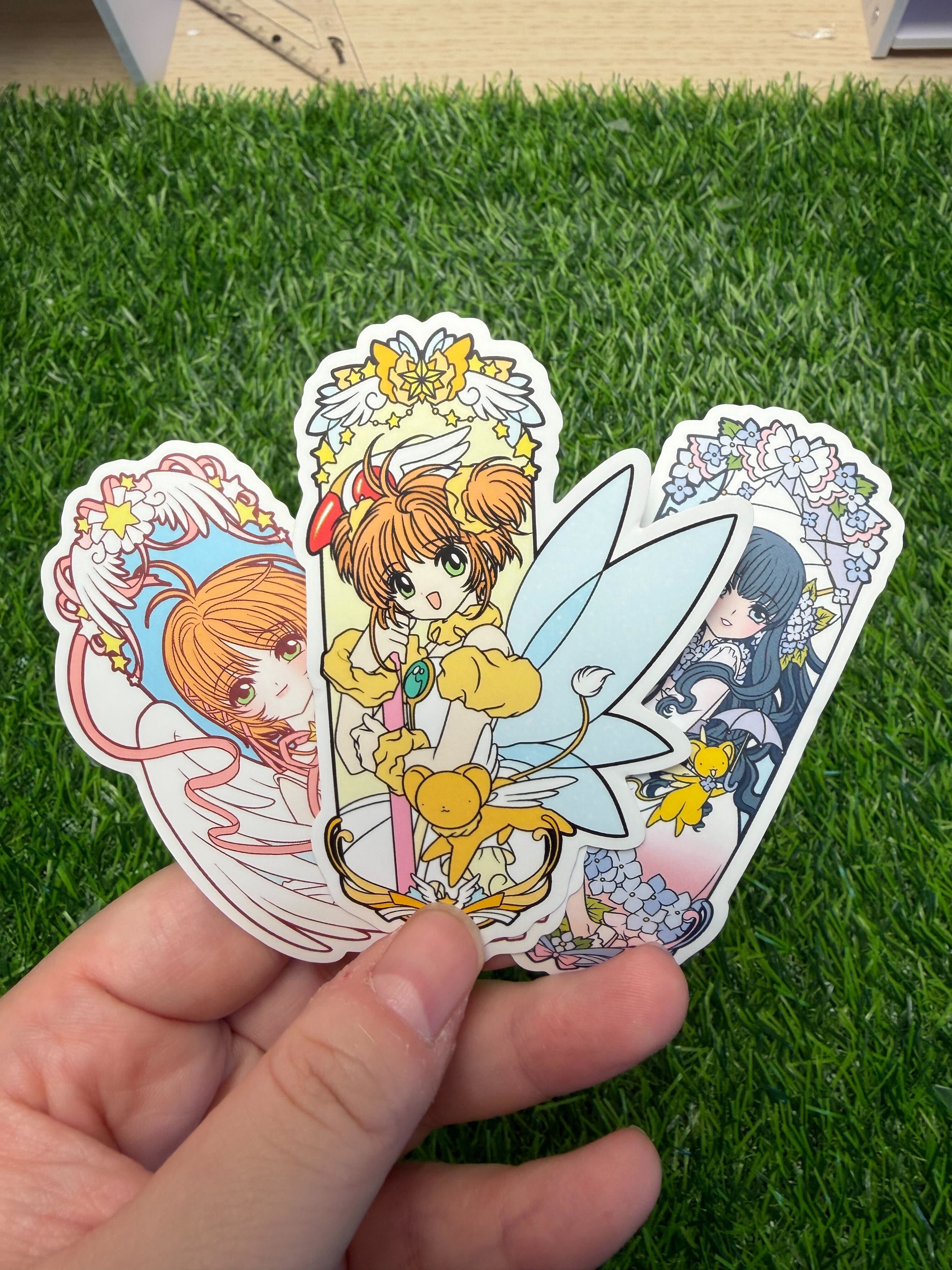 Cardcaptor Sakura Matte Vinyl Stickers | Sakura Kinomoto & Tomoyo Daidouji