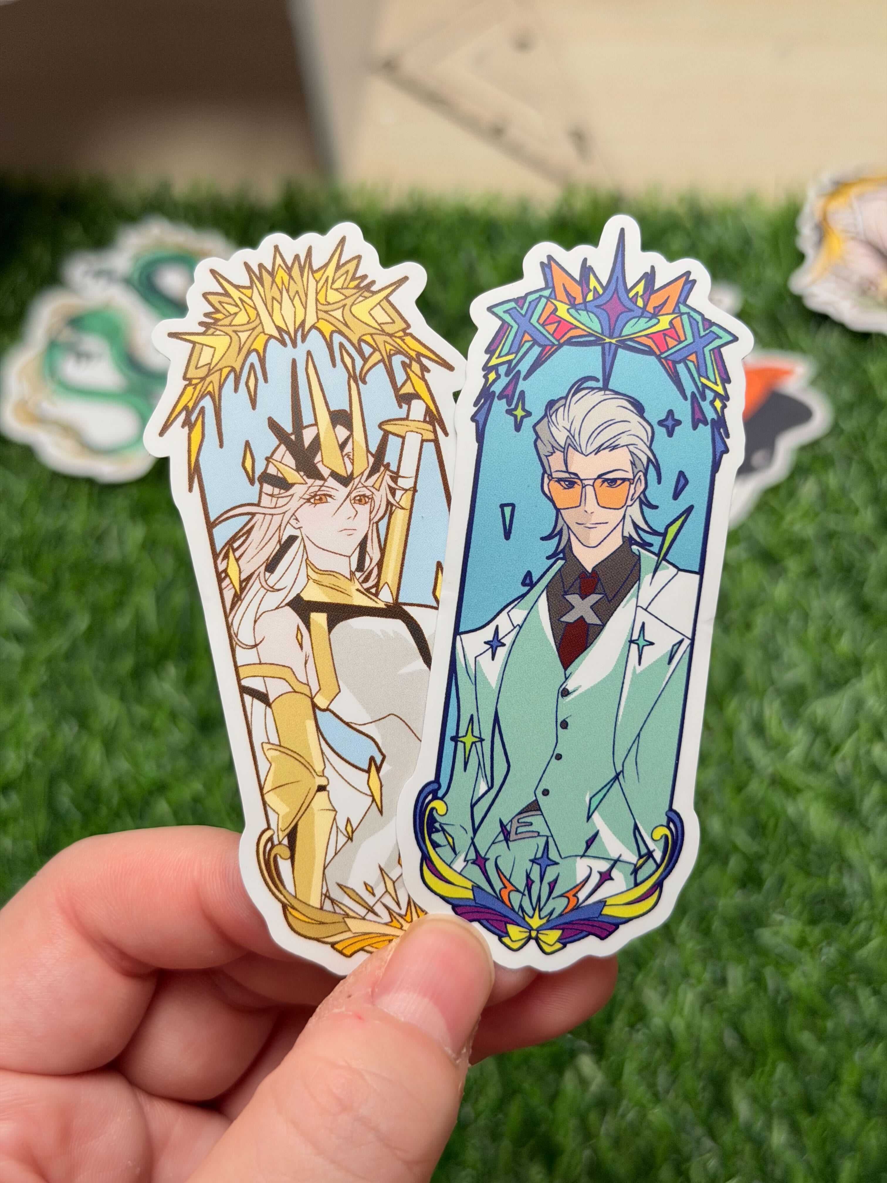 To Be Hero X Matte Vinyl Stickers | X & Queen