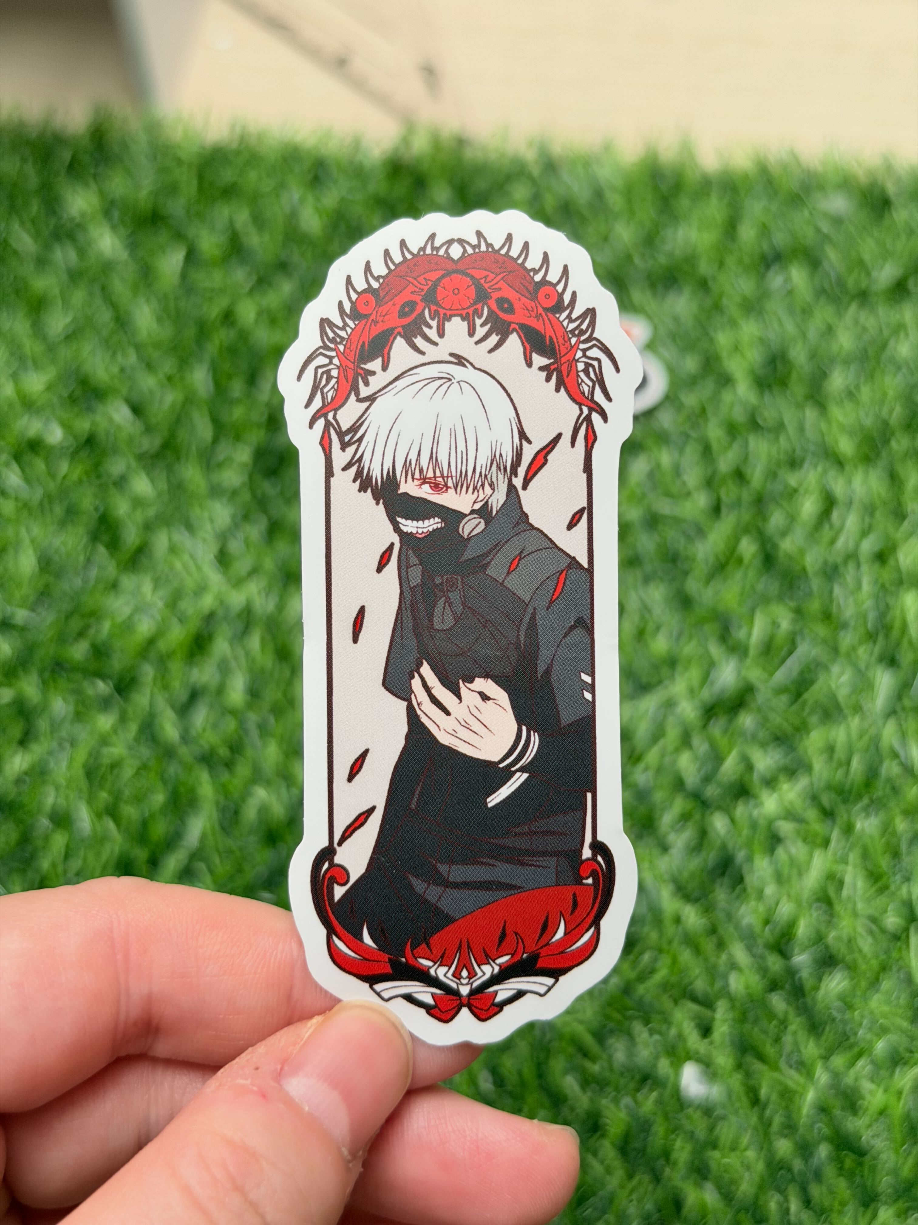 Tokyo Ghoul Matte Vinyl Sticker | Ken Kaneki
