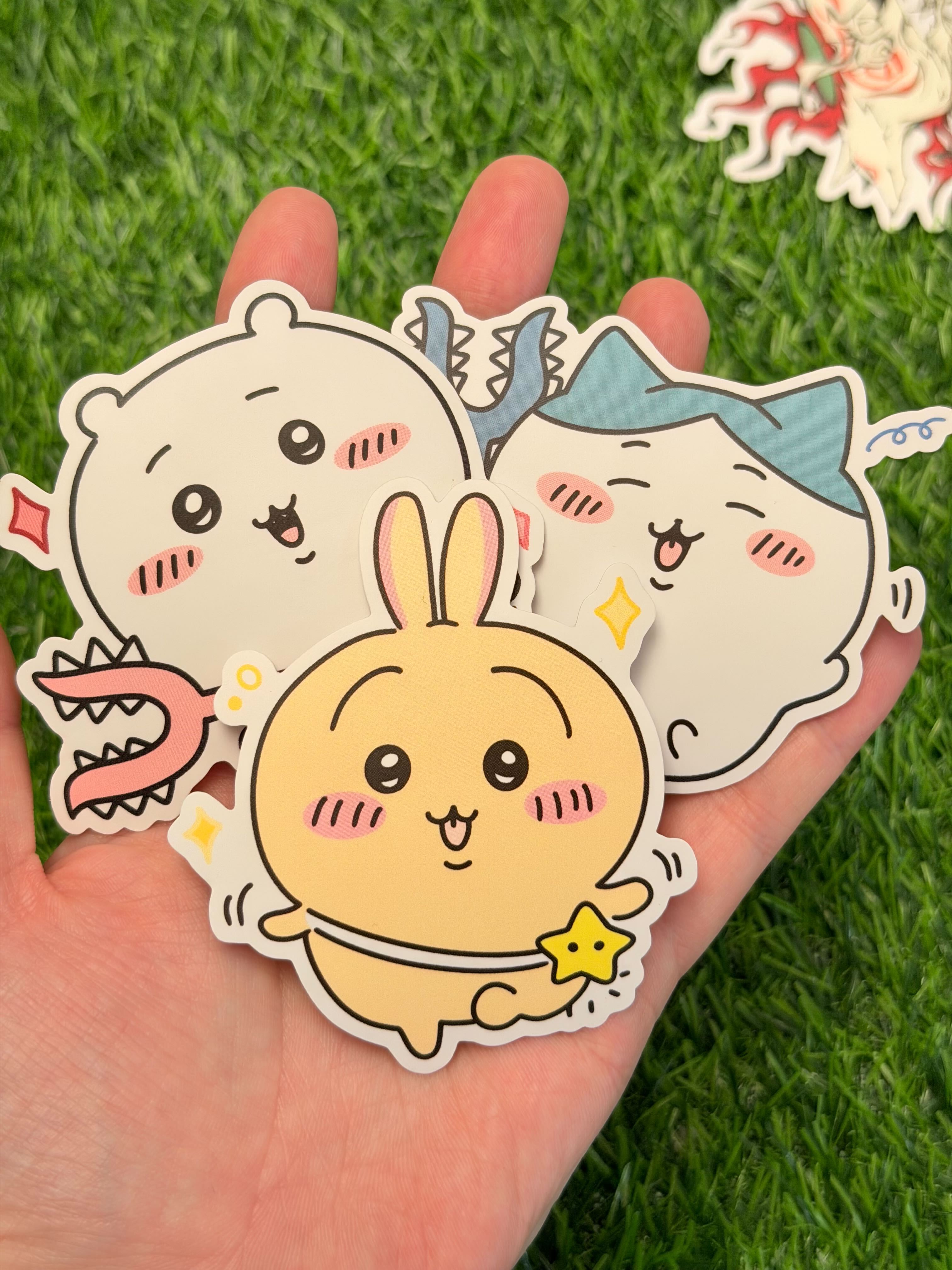 Chiikawa Matte Vinyl Stickers | Chiikawa, Hachiware & Usagi