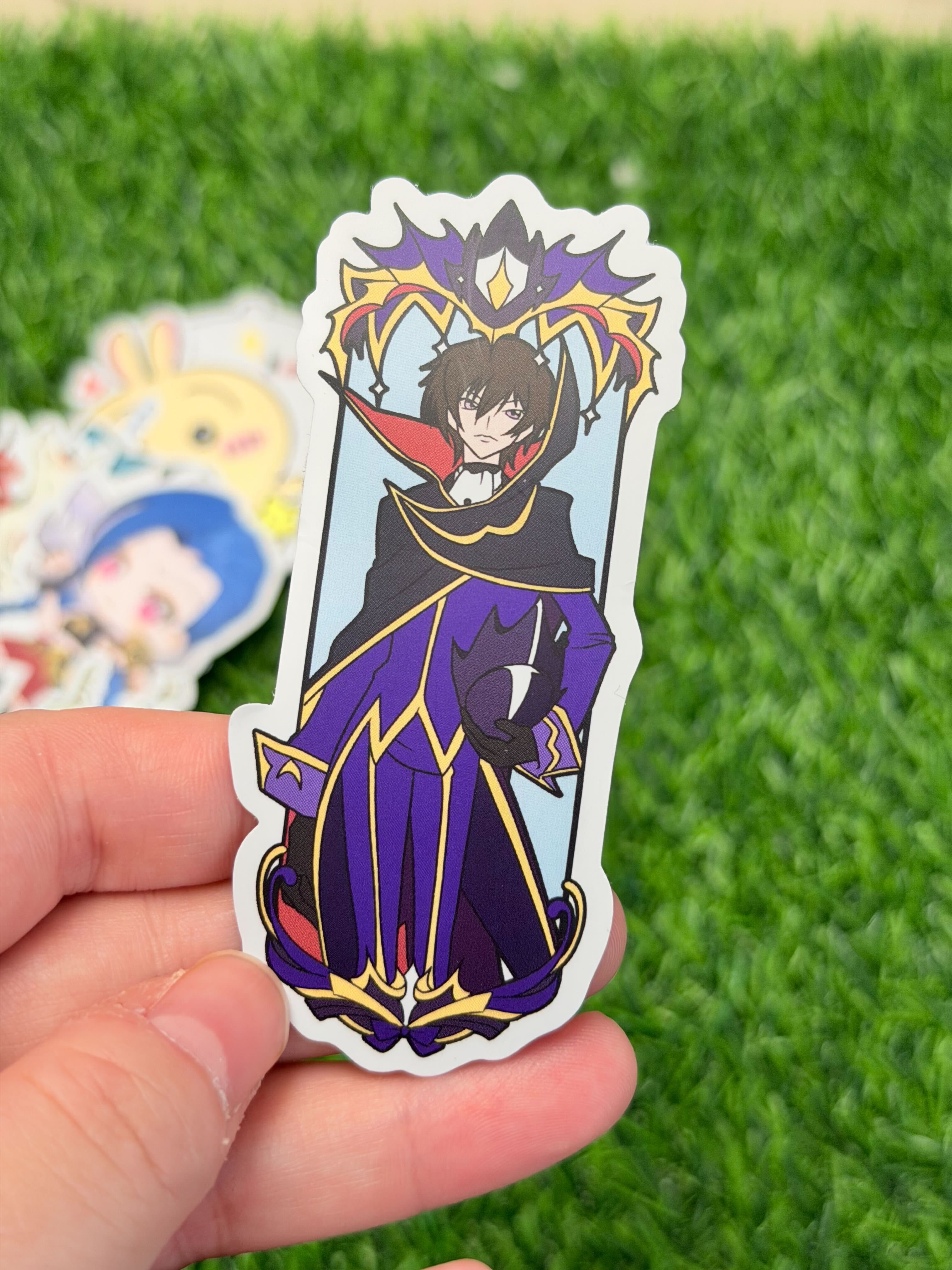 Code Geass Matte Vinyl Sticker | Lelouch Lamperouge