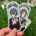 Black Butler Matte Vinyl Stickers | Ciel Phantomhive & Sebastian Michaelis