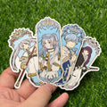 Frieren: Beyond Journey's End Matte Vinyl Stickers – Frieren, Fern & Himmel