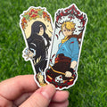 Daemons of the Shadow Realm Matte Vinyl Stickers – Asa & Yuru