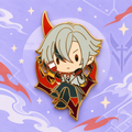 Arlecchino – Genshin Impact Hard Enamel Pin