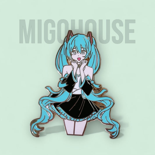 Hatsune Miku Enamel Pin