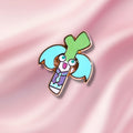 Hatsune Miku Onion Enamel Pin: Virtual Vocalist Funny Pin