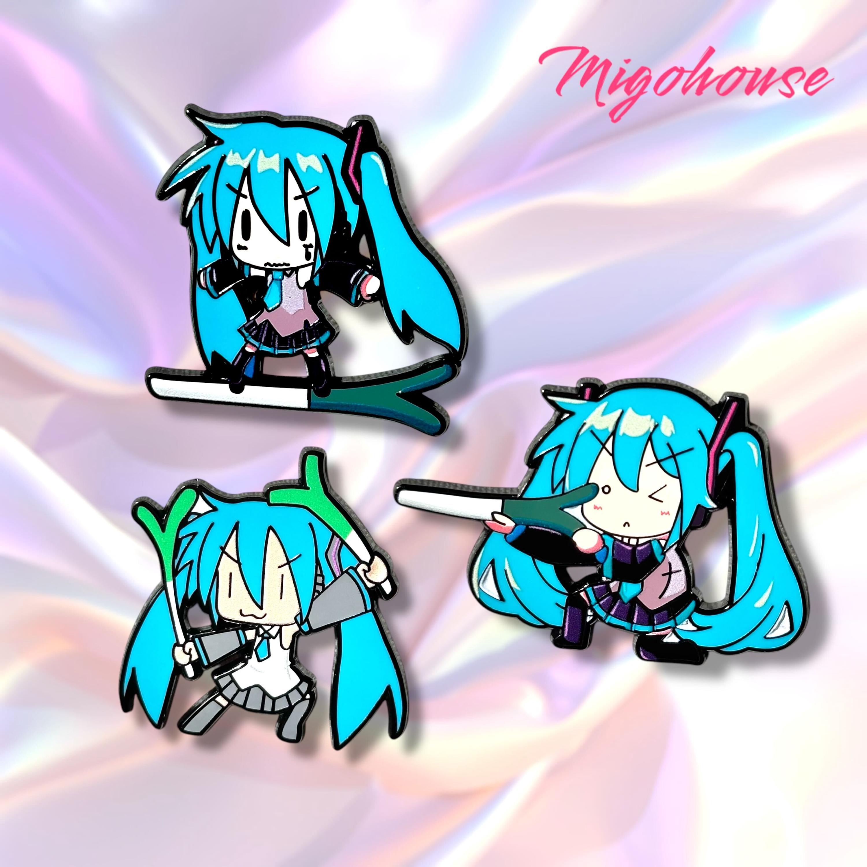 Hatsune Miku Enamel Pin: Virtual Vocalist, Kungfu Onion Miku