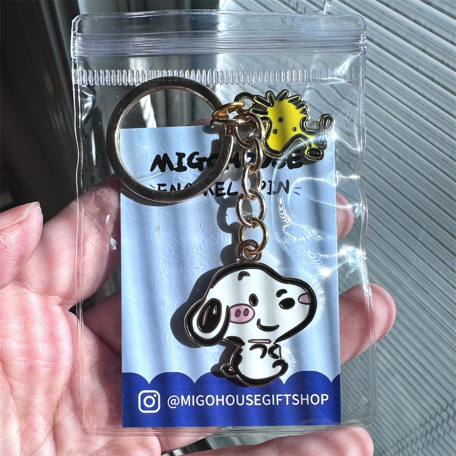 snoopy and Woodstock Enamel keychain | snoopy keychain | Woodstock keychain| snoopy lover| cute snoopy