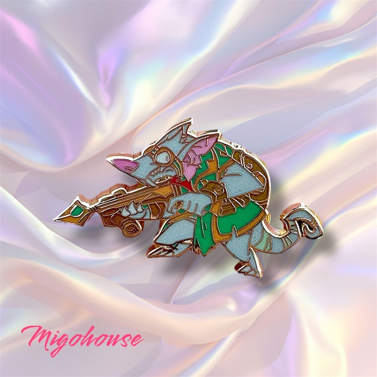 Twitch hard Enamel Pin | League of Legends pin