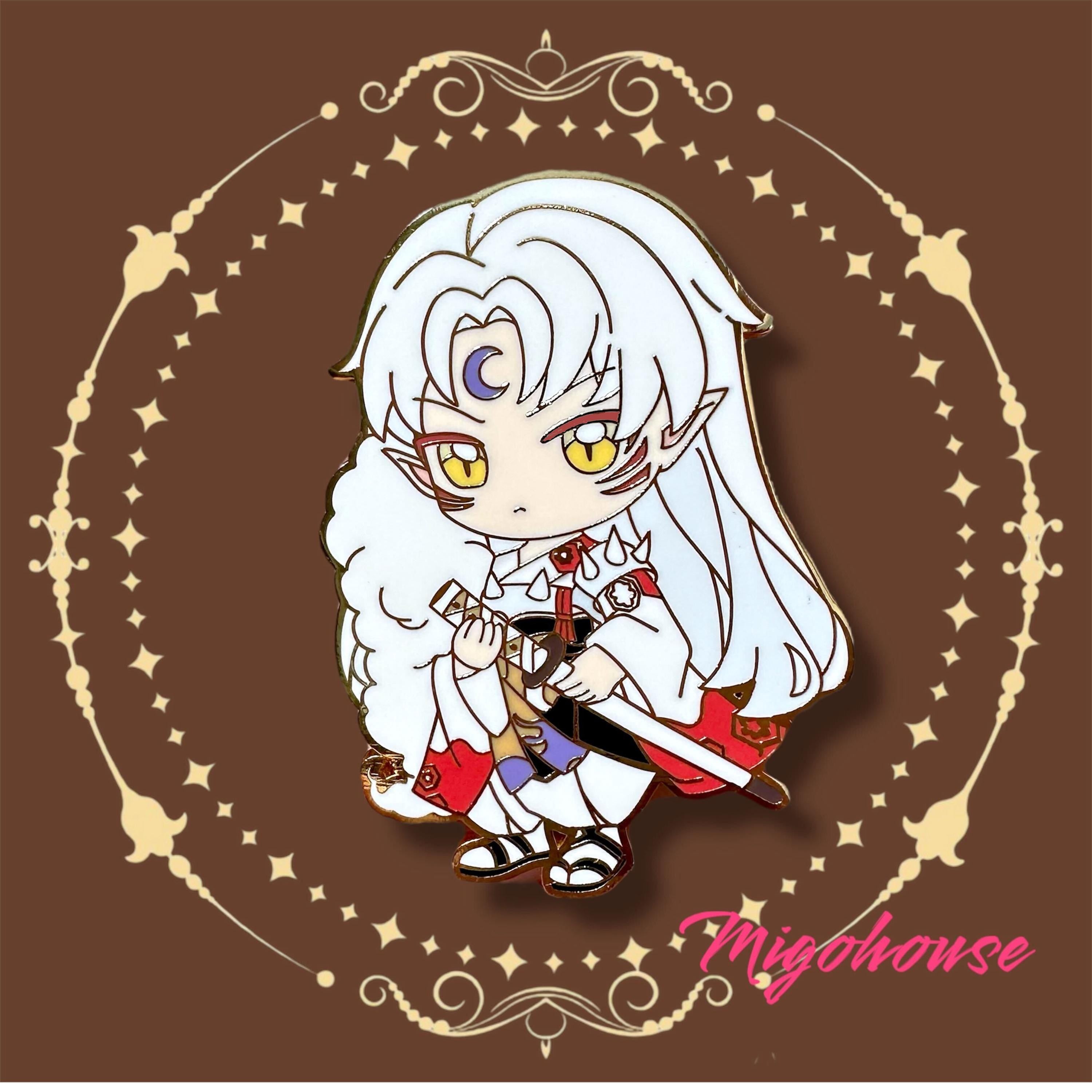Inu Enamel Pin | Sesshy Anime Manga Pin