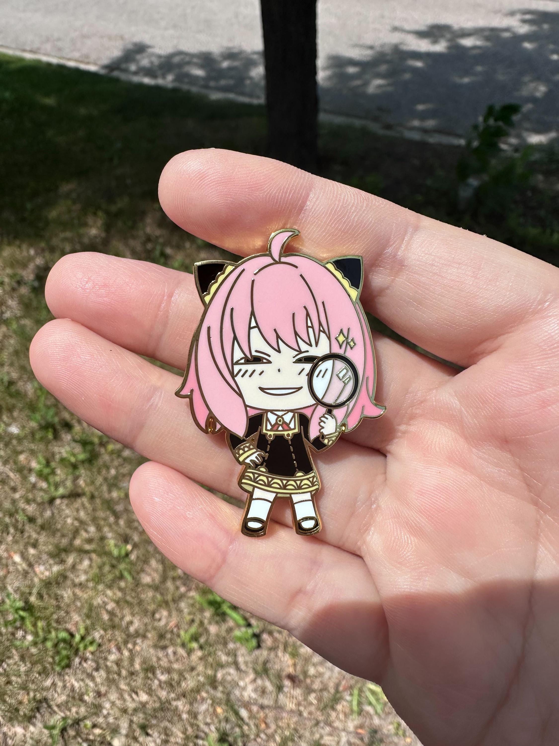 Anya Hard Enamel Pins- Spy