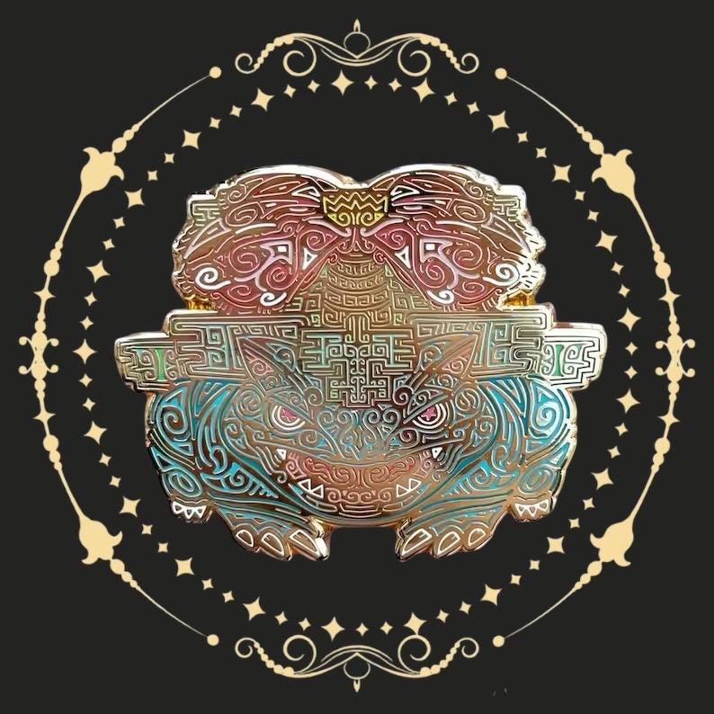 Venusaur Hard Enamel Pin: Anime Legendary Collection
