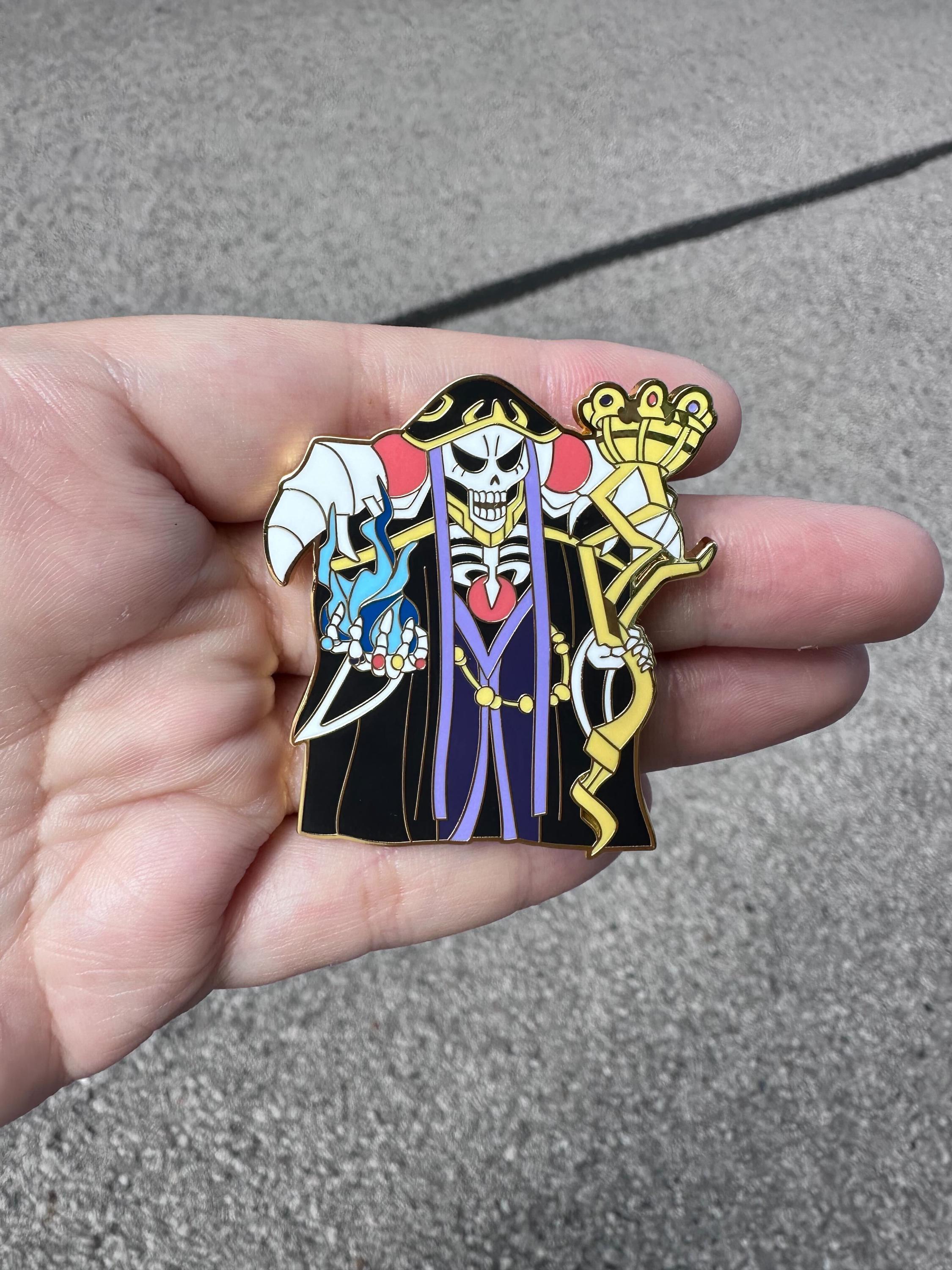 Overlord enamel pin | Ainz Ooal Gown pin