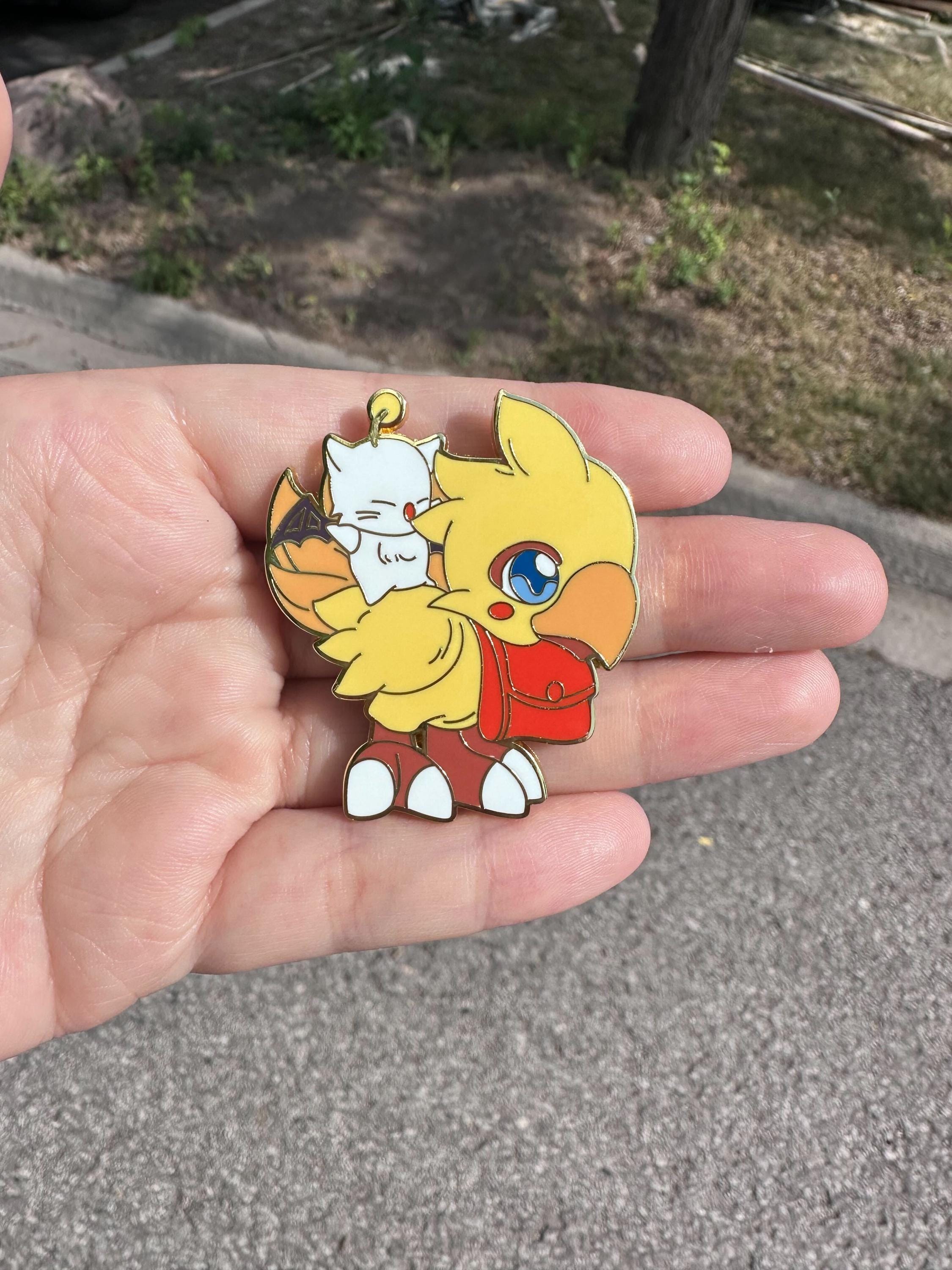 Chocobo Enamel Pin: Final Fantasy Pet & Mount