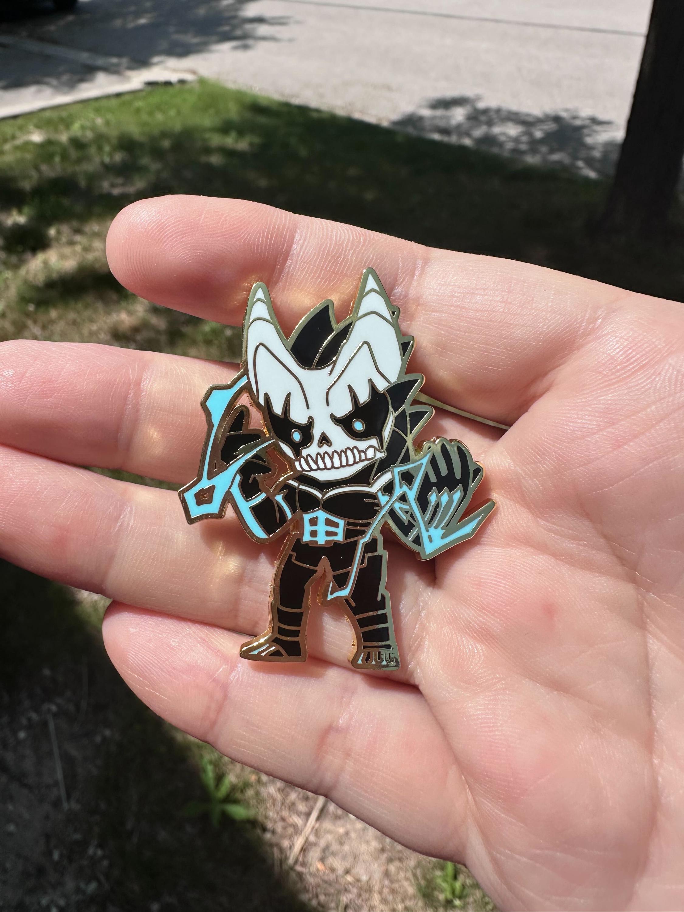 Kafka Hard Enamel Pins- Kaiju