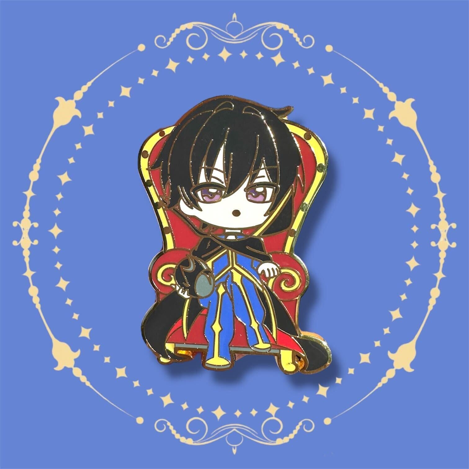 The black prince Britannia  enamel pin | Dark Prince