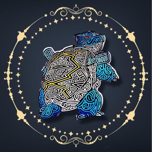 Blastoise Hard Enamel Pin: Anime Legendary Collection (6cm/2.4")
