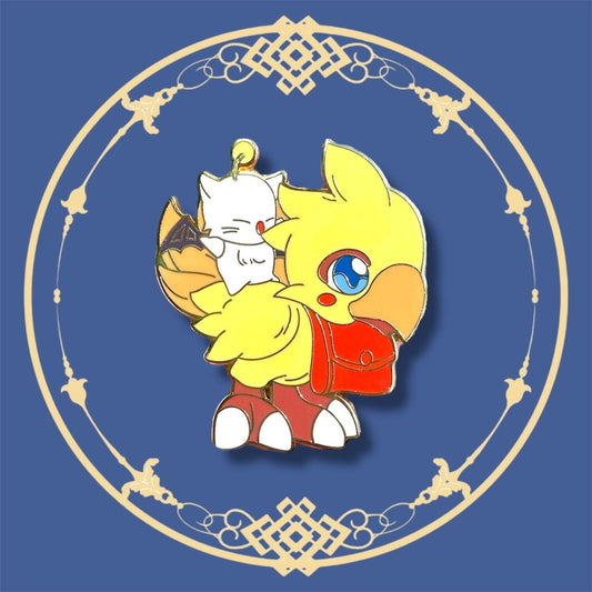 Chocobo Enamel Pin: Final Fantasy Pet & Mount