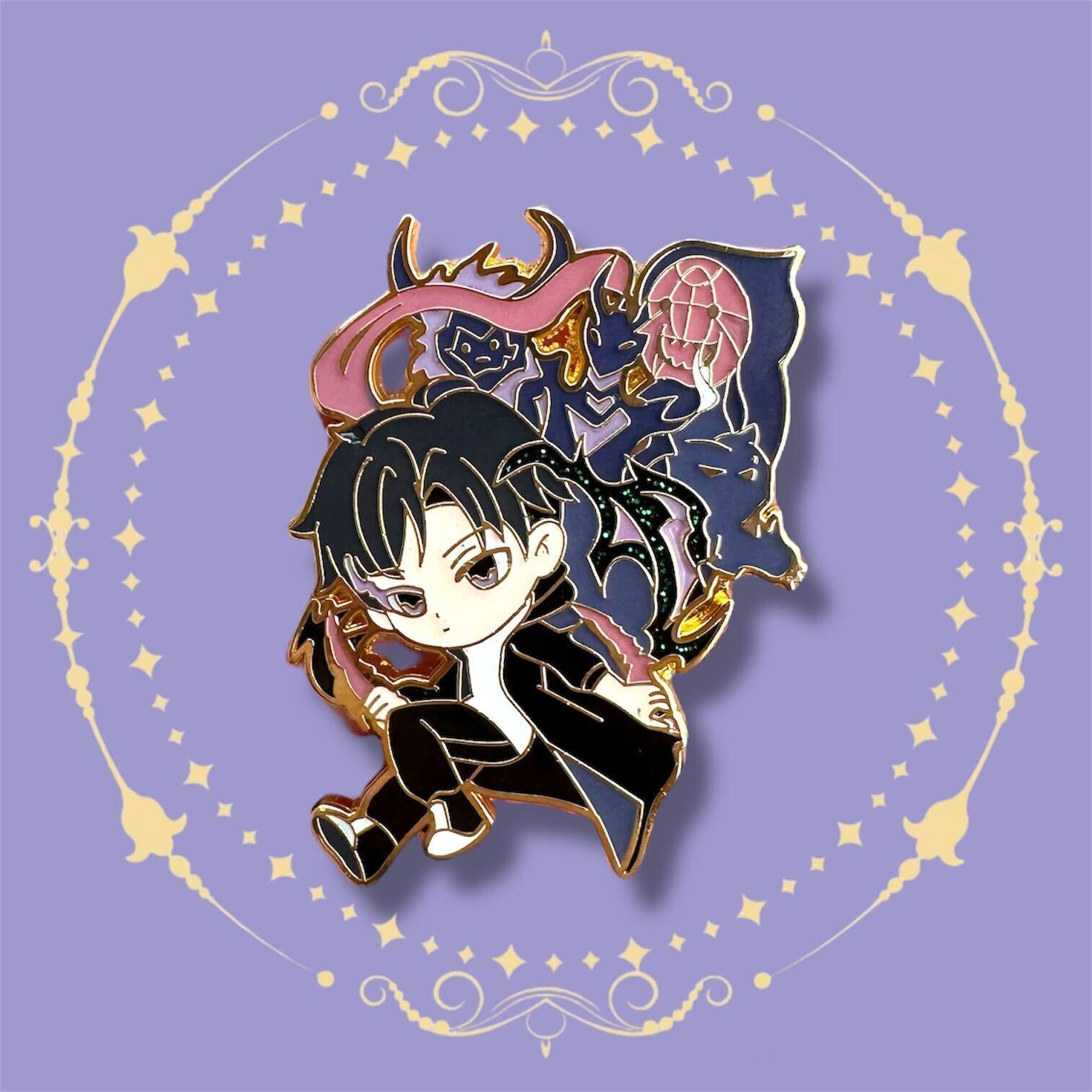 Sung Jin-woo Enamel Pin | Solo leveling pin