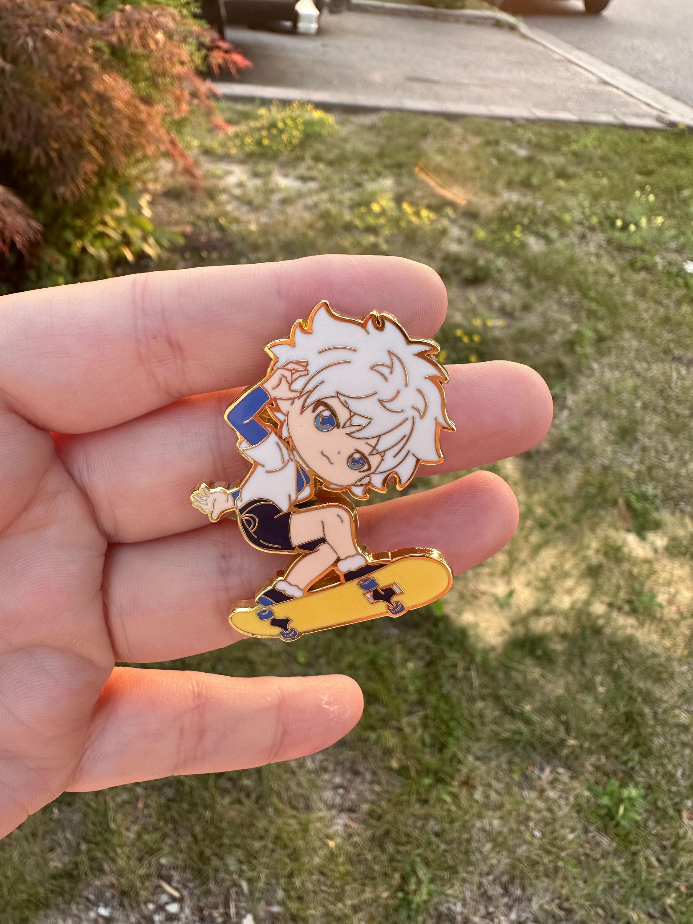 Killua enamel pin | Hunter pin | Gon
