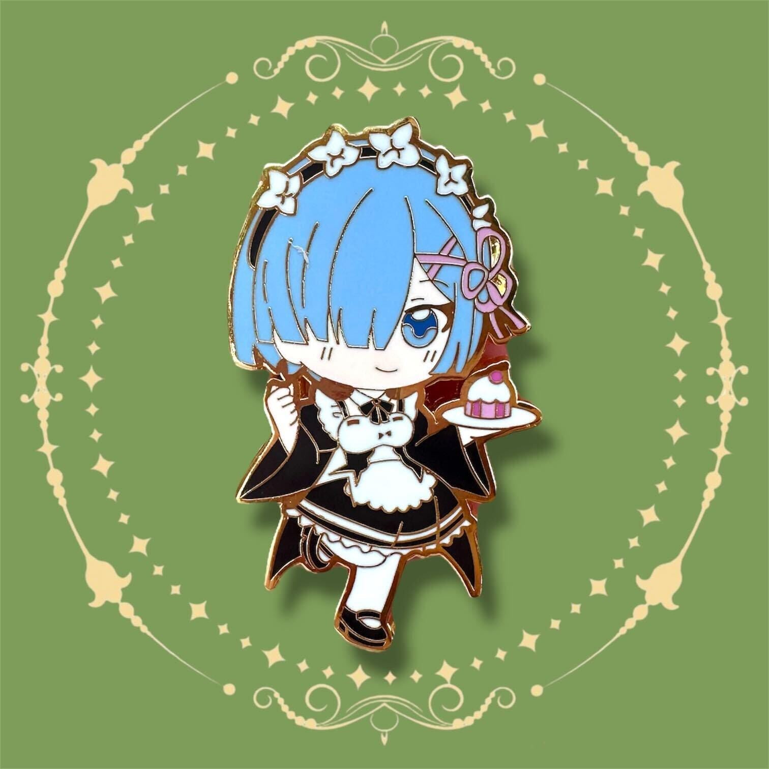 Rem Hard Enamel Pins - re:zero