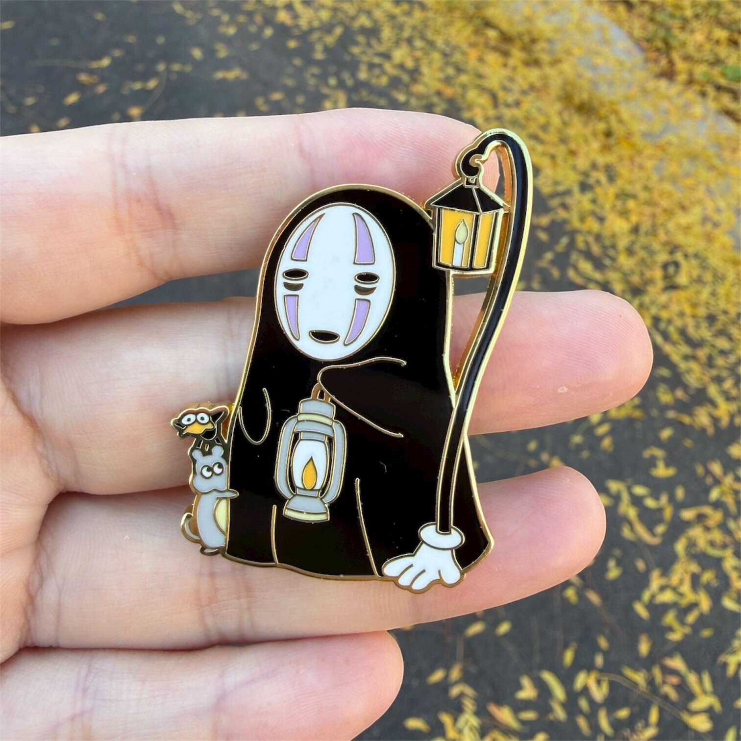No face enamel pin | Spirited away | Studio Ghibli