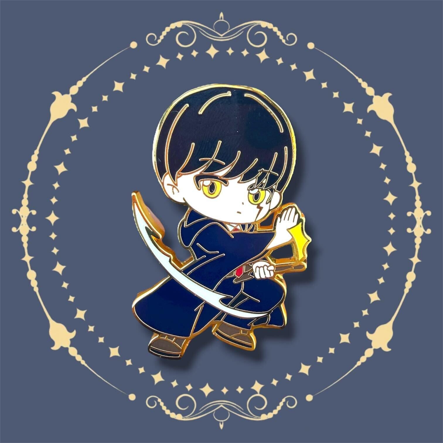 Mash Hard Enamel Pin | Mashle: Magic and Muscles