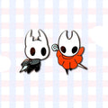 Hollow Knight pin, Knight & Hornet pins