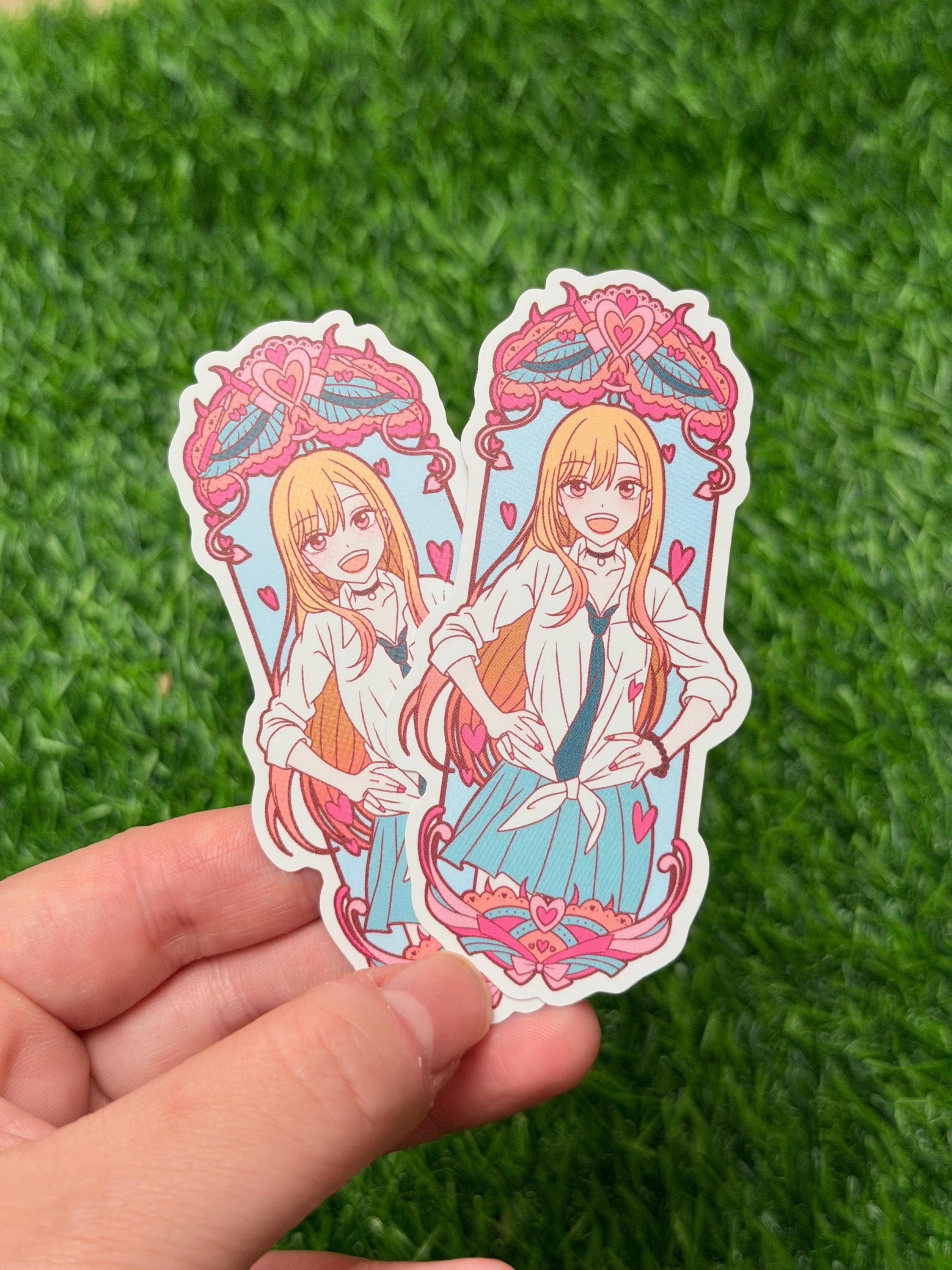 My Dress-Up Darling Stickers | Vinyl Waterproof Stickers for Bullet Journal, Planner, Laptop, Water Bottle, Phone Case, Deco | Marin Kitagaw