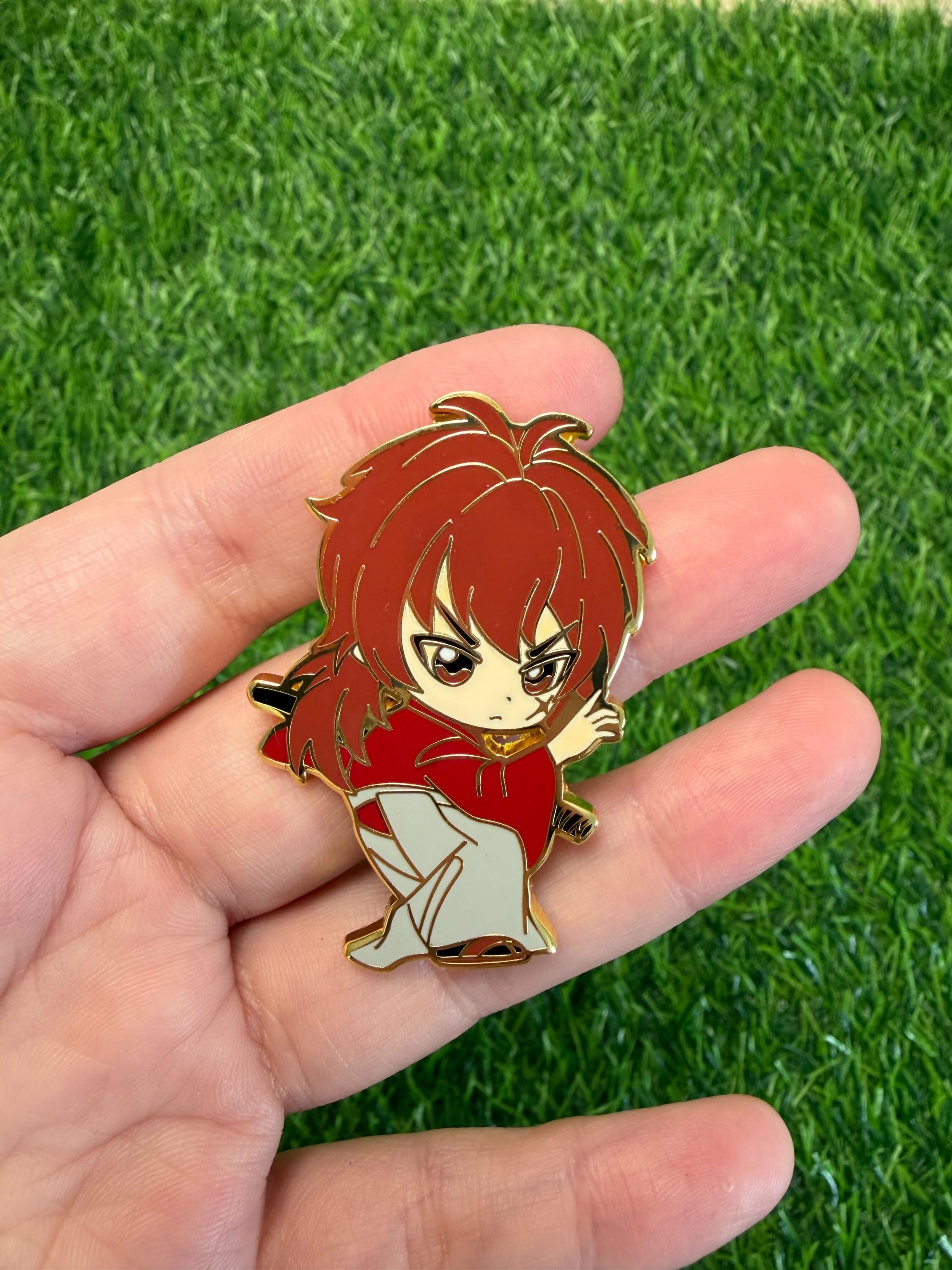 Kenshin Enamel Pin: Rurouni Kenshin Accessory
