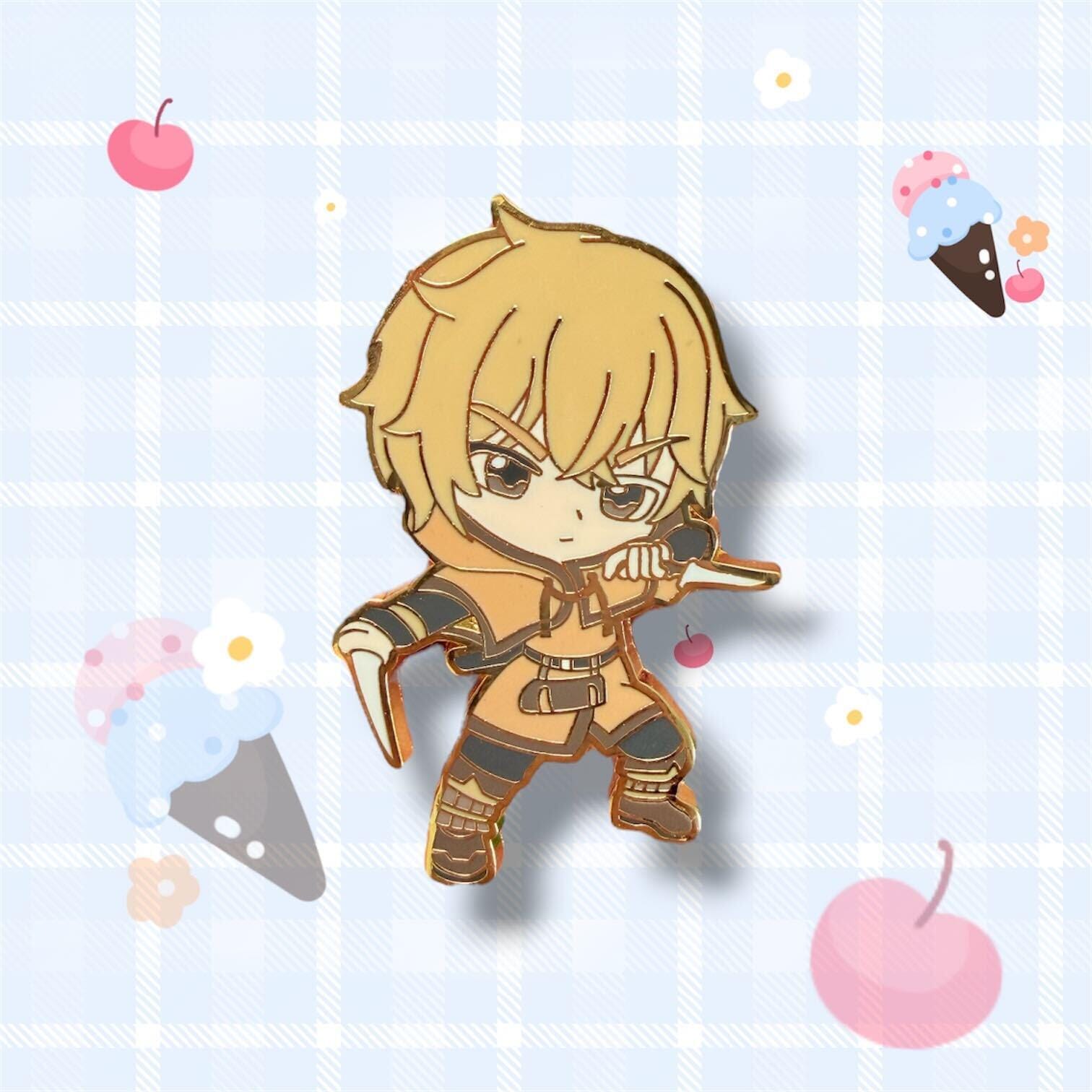 Vinland Saga Enamel Pin: Thorfinn Accessory