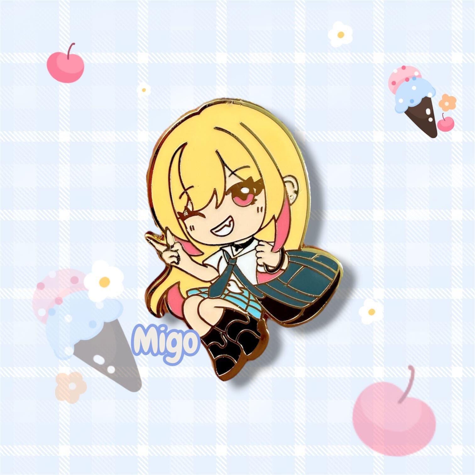 Marin Kitagawa Enamel Pin: My Dress-Up Darling