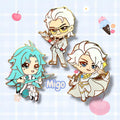To Be Hero X Hard Enamel Pins – X , Nice and Lucky Cyan