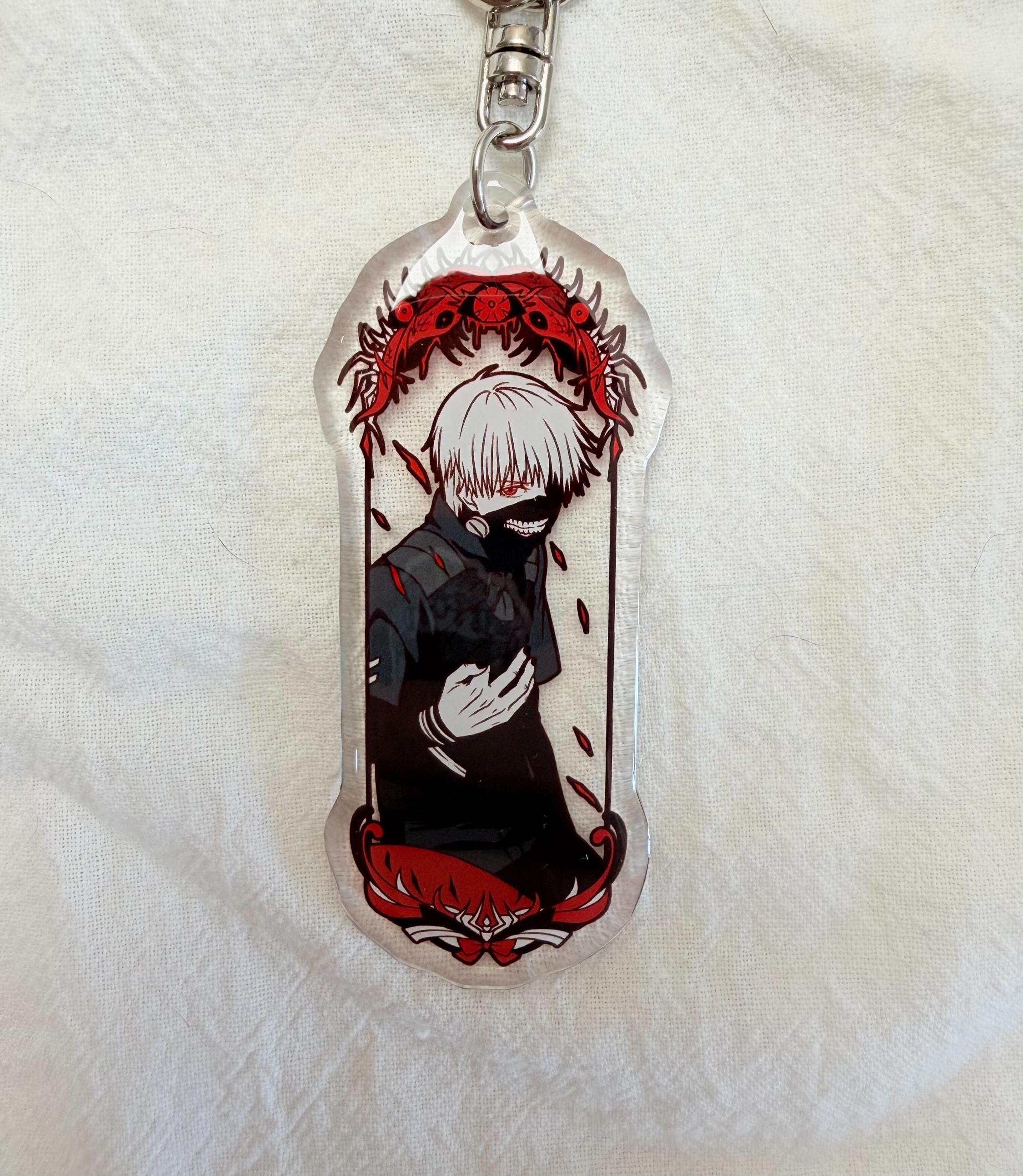 Ken Kaneki Acrylic charms ,  tokyo ghoul