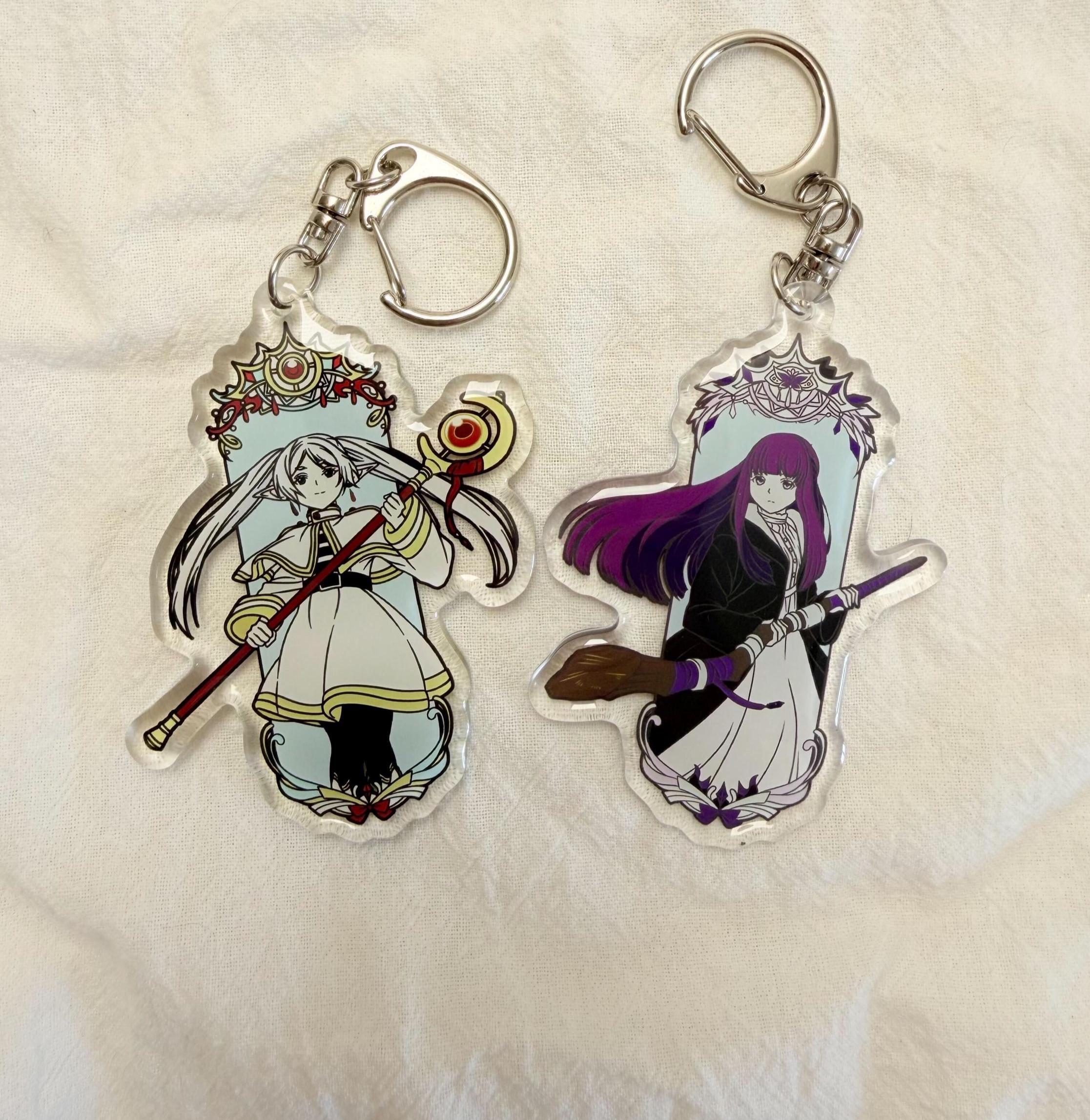 Mage from Beyond Journey's End Acrylic charms ,Frieren and Fern