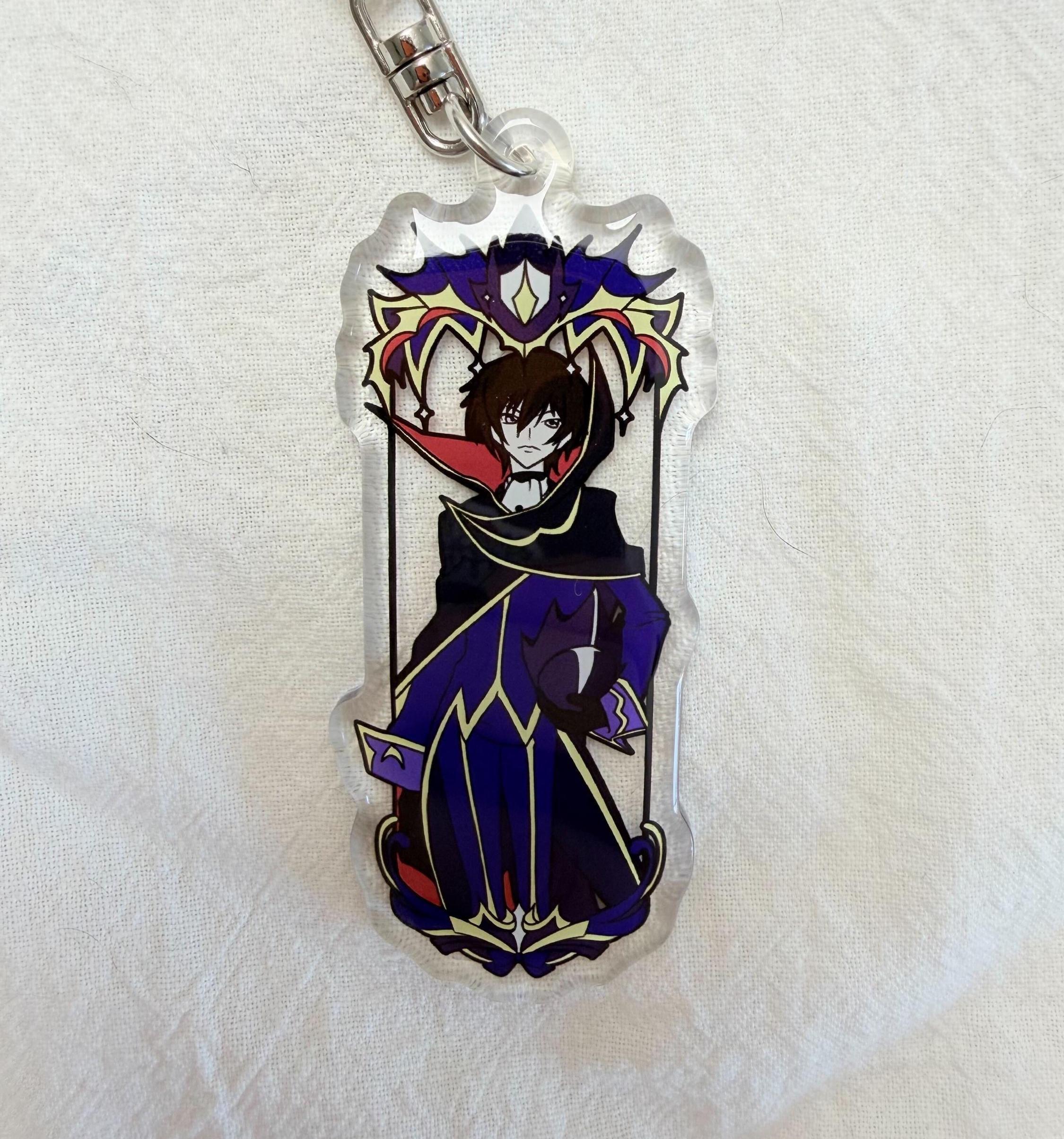 The black prince Britannia Acrylic charms ,  Dark Prince