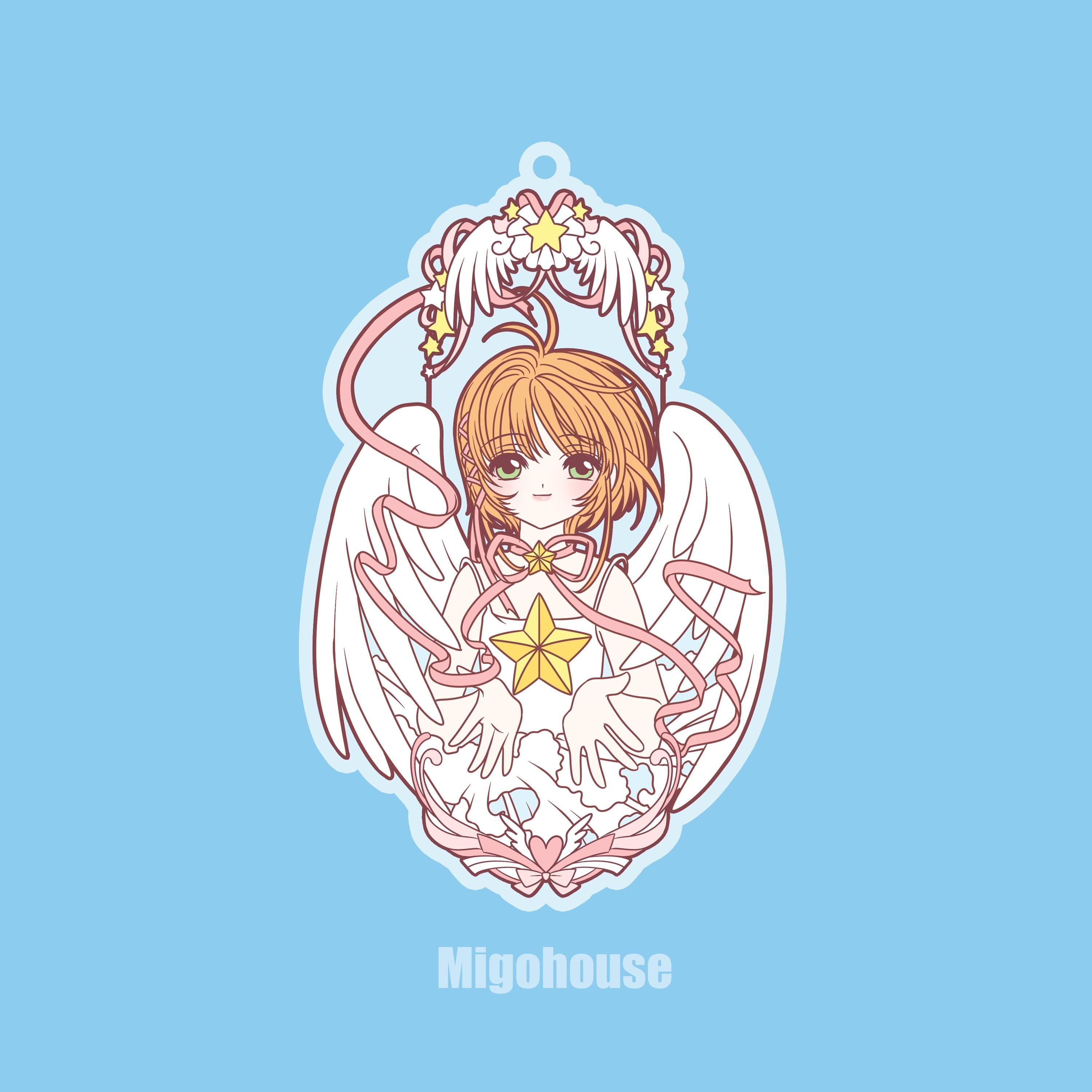 Cardcaptor Sakura Acrylic charms , Sakura the Mage