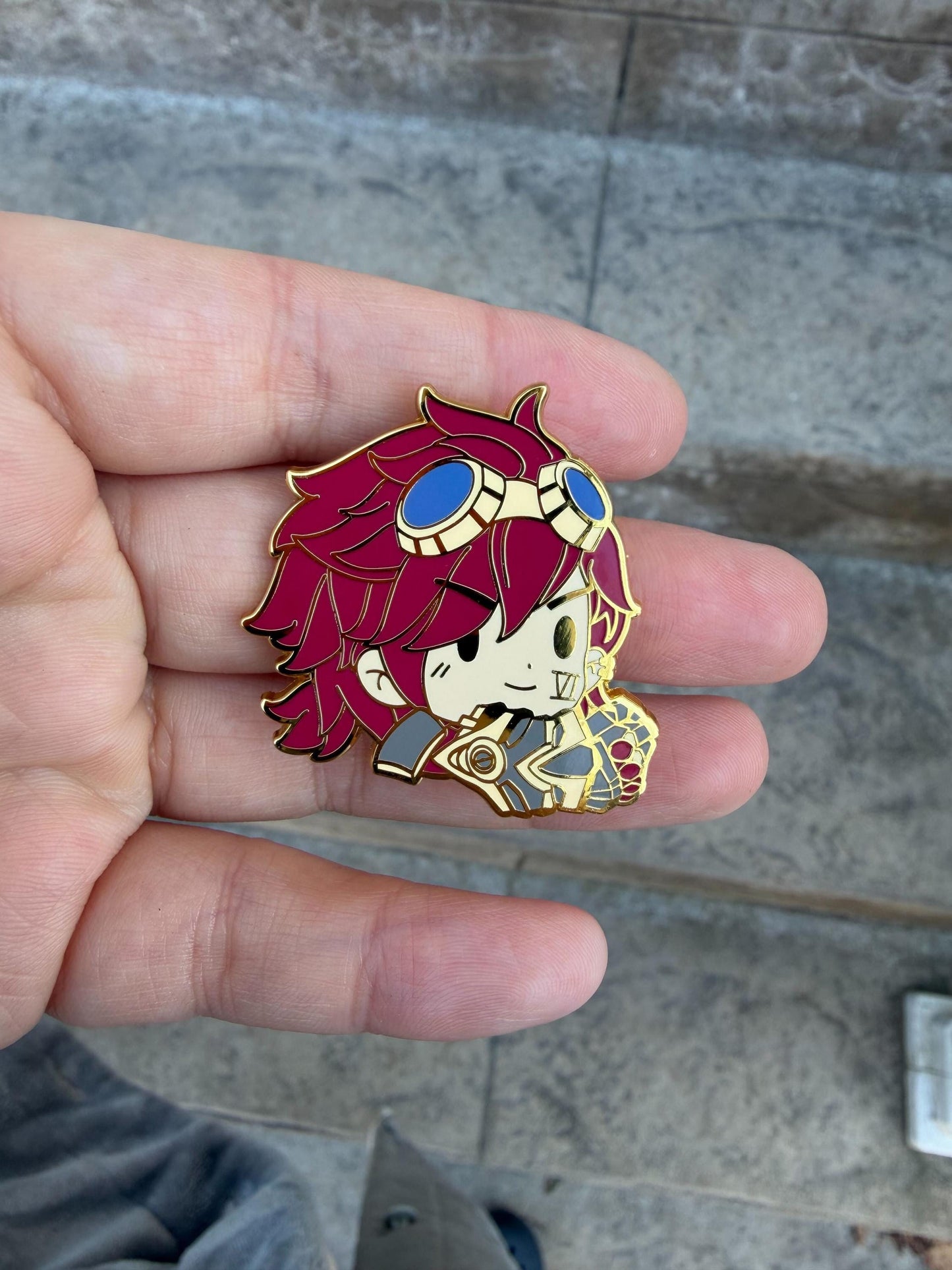 Arcane pin, Jinx, caitlyn, Vi