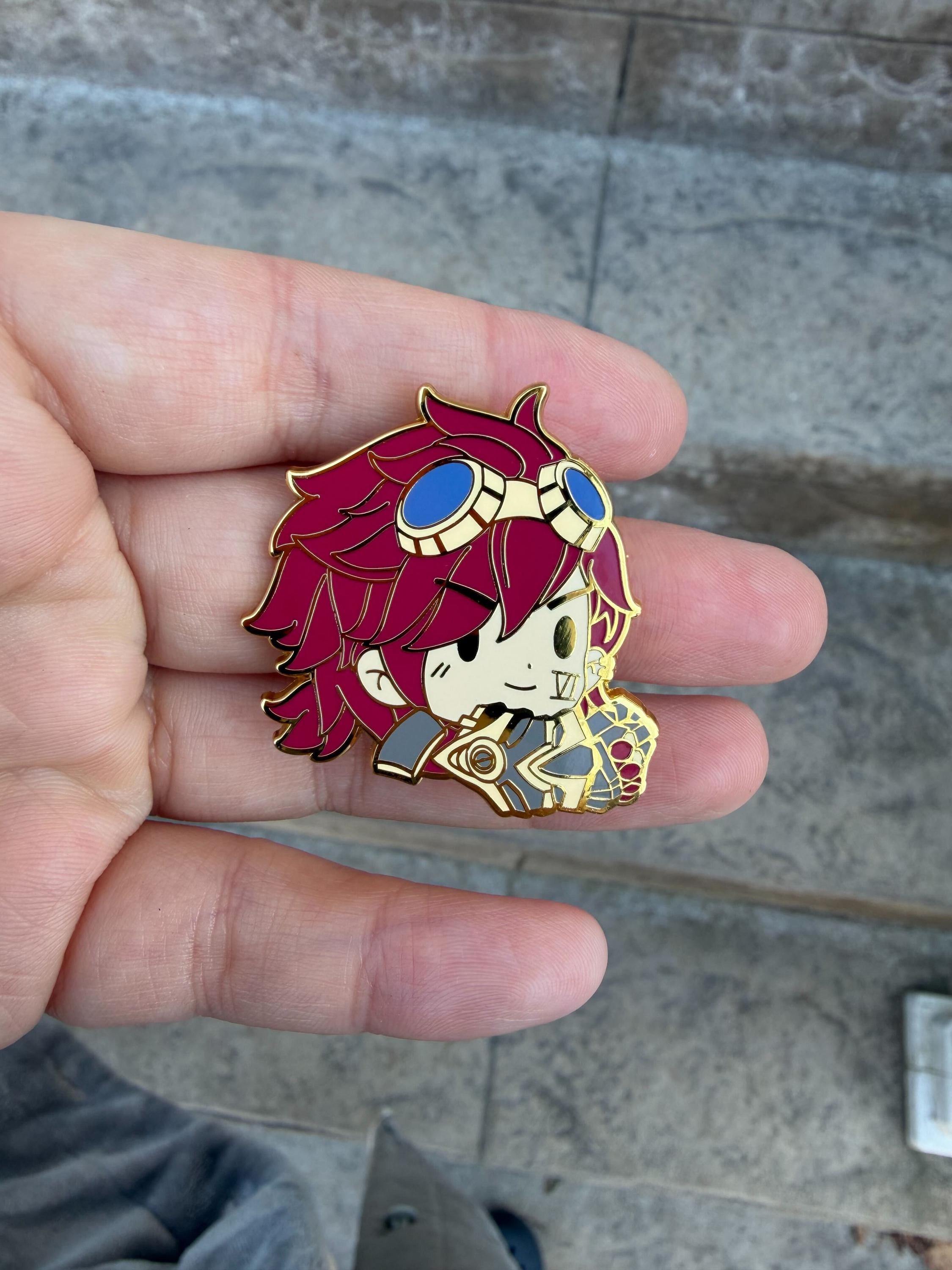 Arcane pin, Jinx, caitlyn, Vi