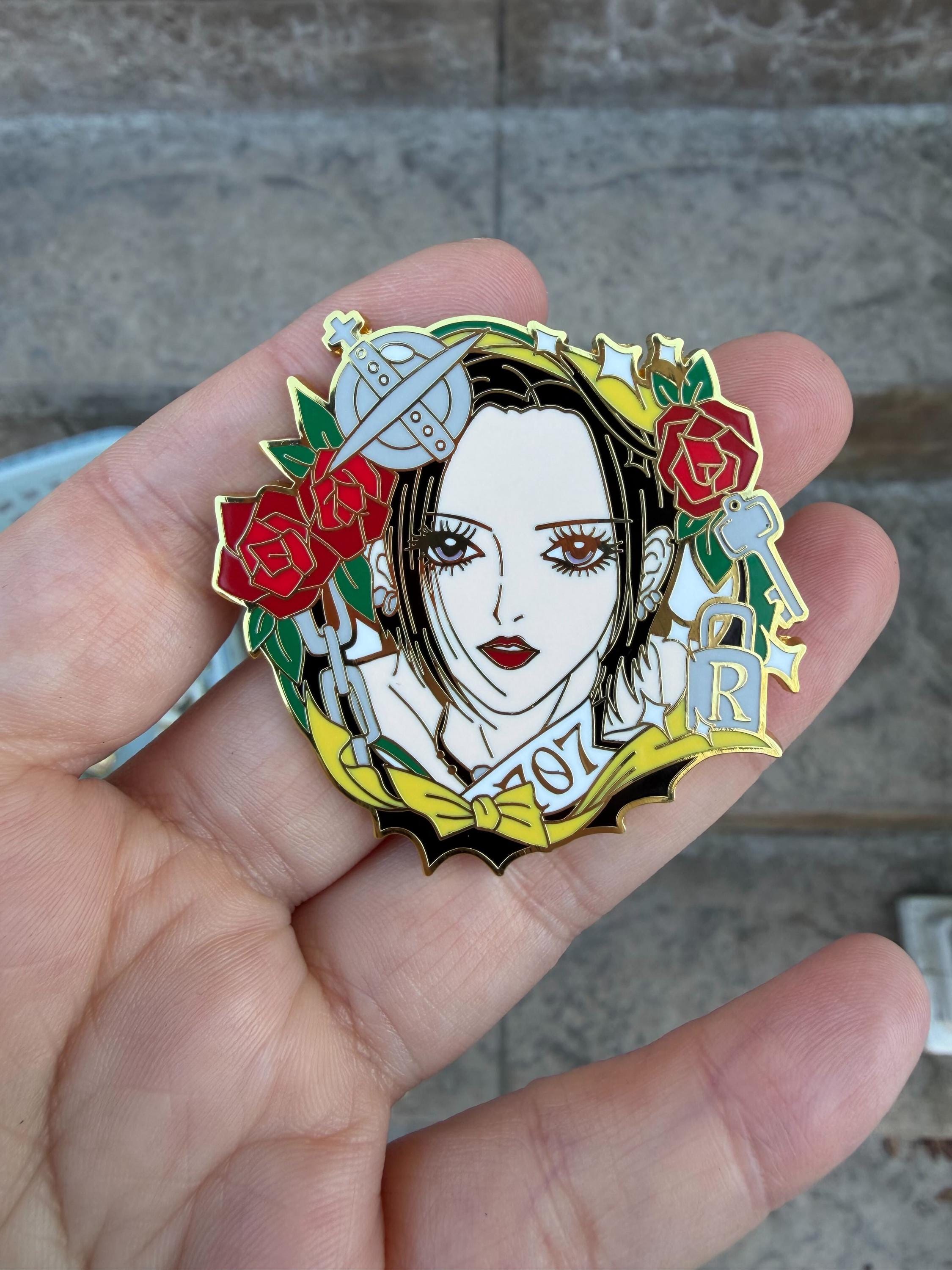 Nana enamel pin