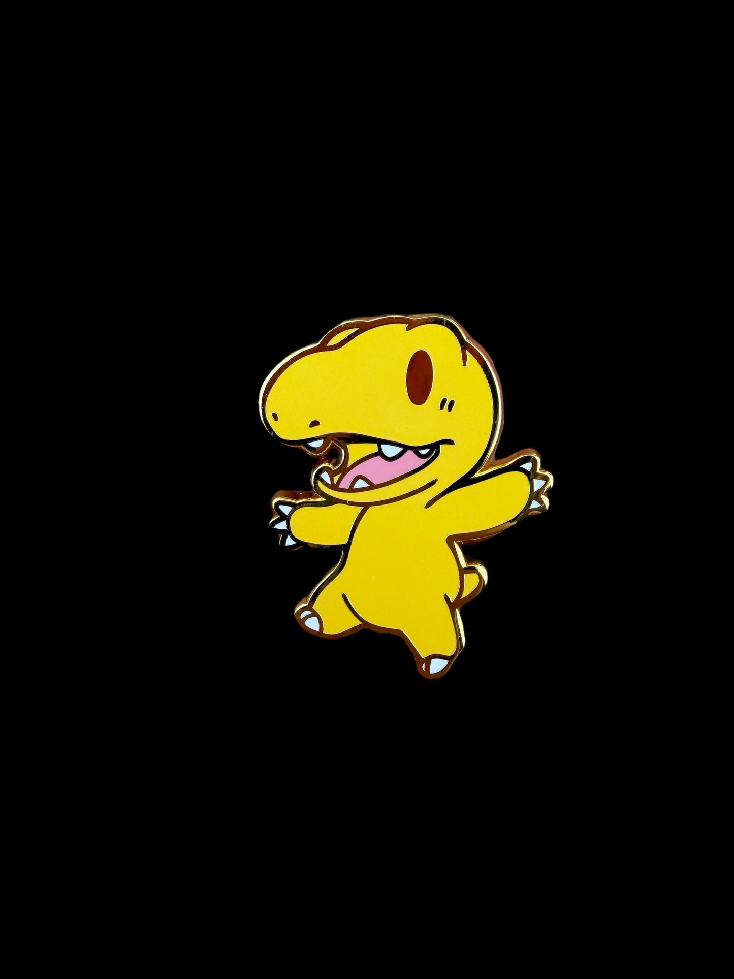 Digimon Enamel pins, Agumon, Tailmon, Patamon, Gabumon, Palmon