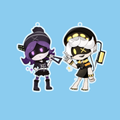 Murder Drones Acrylic Charm – N & Uzi